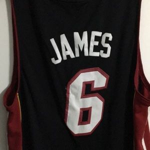 Miami Heat Adidas Lebron James Jersey